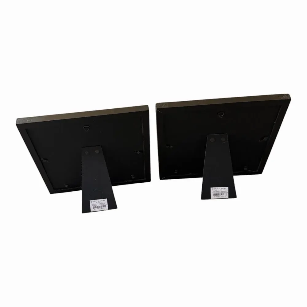 Prinz “My Dog” Black Wood Picture Frame 4x6 Pet Photo Frame Set of 2 Easel/Wall